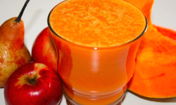 Рецепт сока из тыквы и моркови