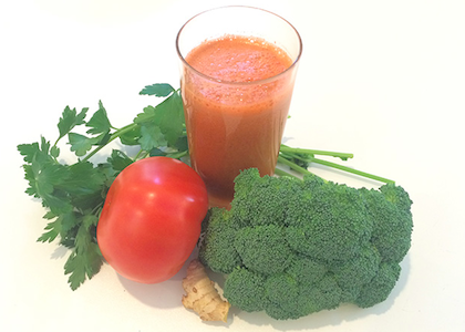 Рецепт сока из моркови и брокколи